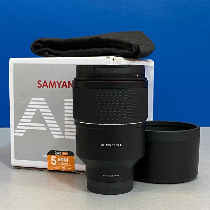 Samyang AF 135mm f/1.8 (Sony FE) - 3 ANOS DE GARANTIA