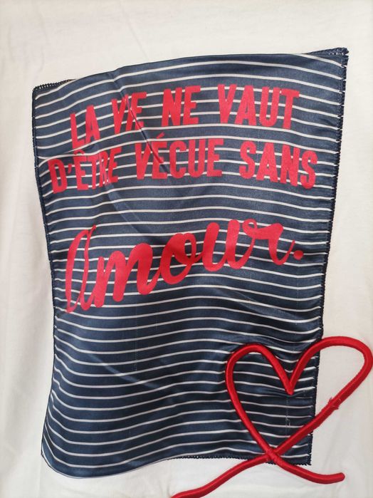 T-shirt branca estampada Tiffosi