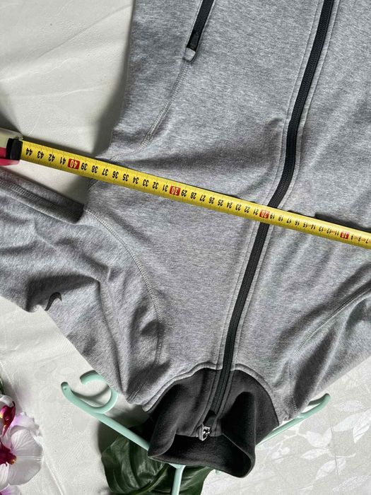 Nike dri-fit  oryginał bluza szara sportowa bawełna S rozpinana