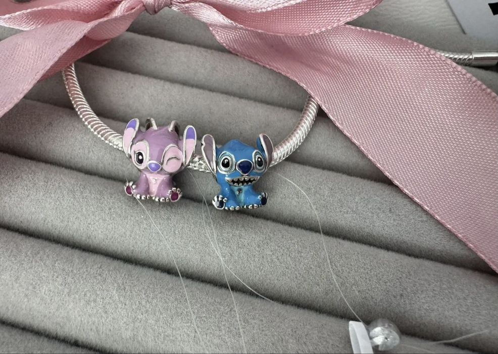 Conta Anjo Lilo &Stitch Disney NOVOS