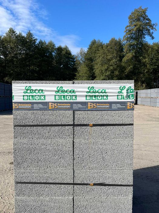 Pustak Ścienny Keramzytowy Leca® BLOK 24  Kluczbork, Kępno, Radomsko