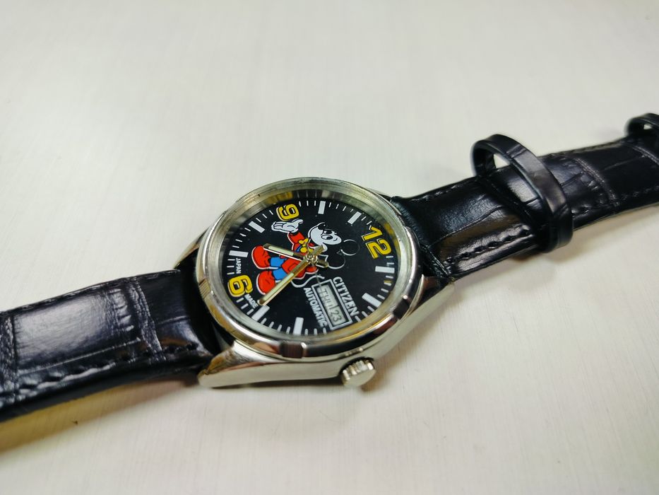Zegarek Citizen Mickey Mouse Myszka Miki automatyczny Seiko