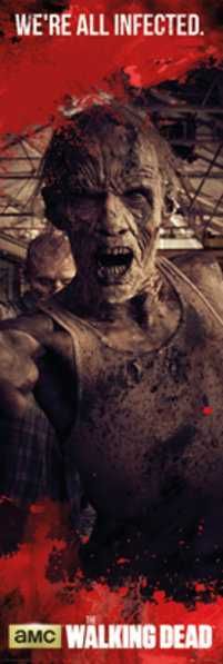 The Walking Dead Zombie Plakat serialowy 53x158 cm