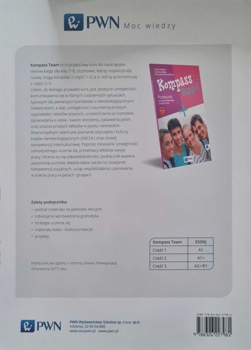Kompass Team 2 podręcznik