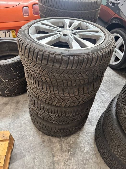 Jantes Mercedes Classe C 18" originais pneus 225/45 e 245/40