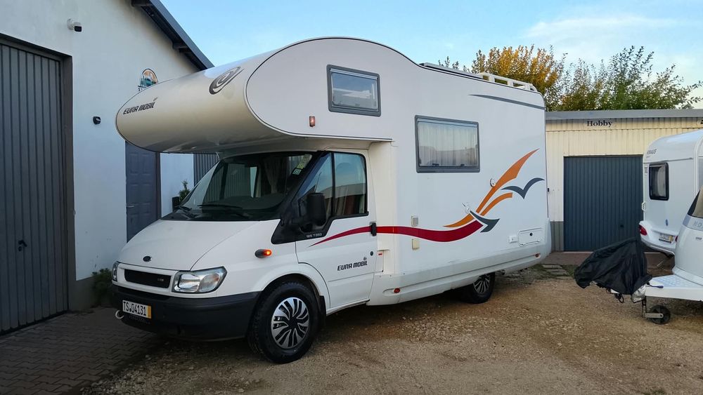 Eura Mobil 580LS  Zarejestrowany Opłacony.Klima-Markiza-Wc prysznic.2.0 Diesel. 120KM.