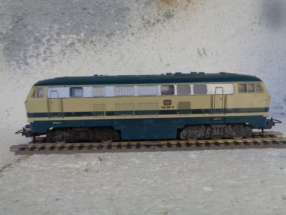 1:87 LIMA Locomotiva V 218 comboio da Diesel da DB