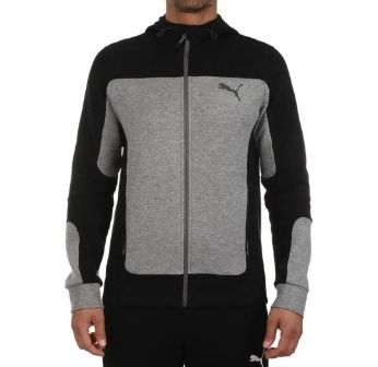 Зіпка Puma Evostripe Full-Zip Hoodie сір