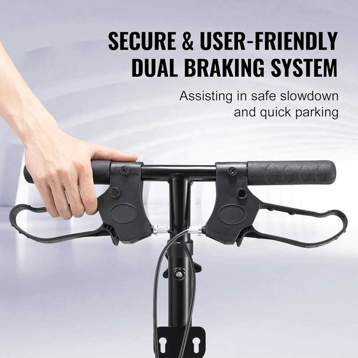 Andador VEVOR Dobrável de Joelho - Baixa de Preço