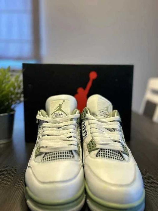 Oryginalny certyfikat Jordan 4 retro Seafoam R.41