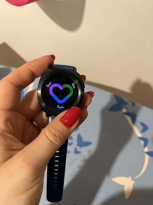 Niebieski Samsung Gear Sport SM-R6000