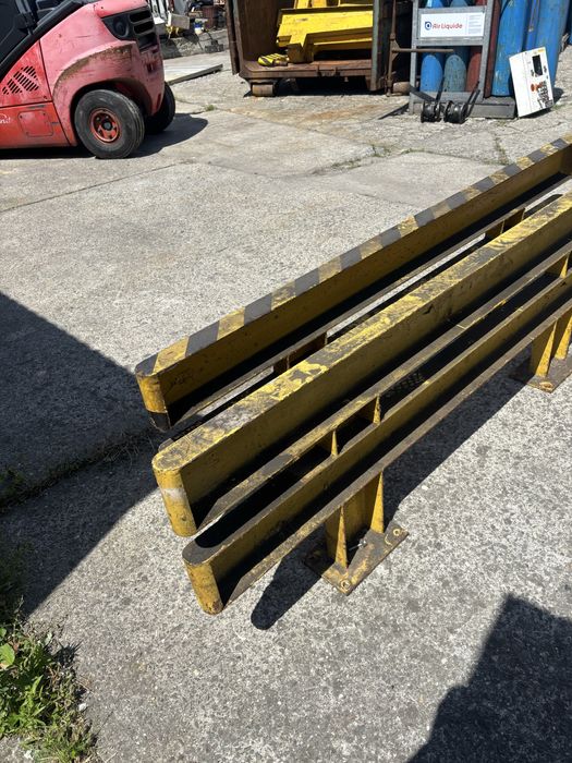 Odbojnice liniowe metalowe bariery ochronne