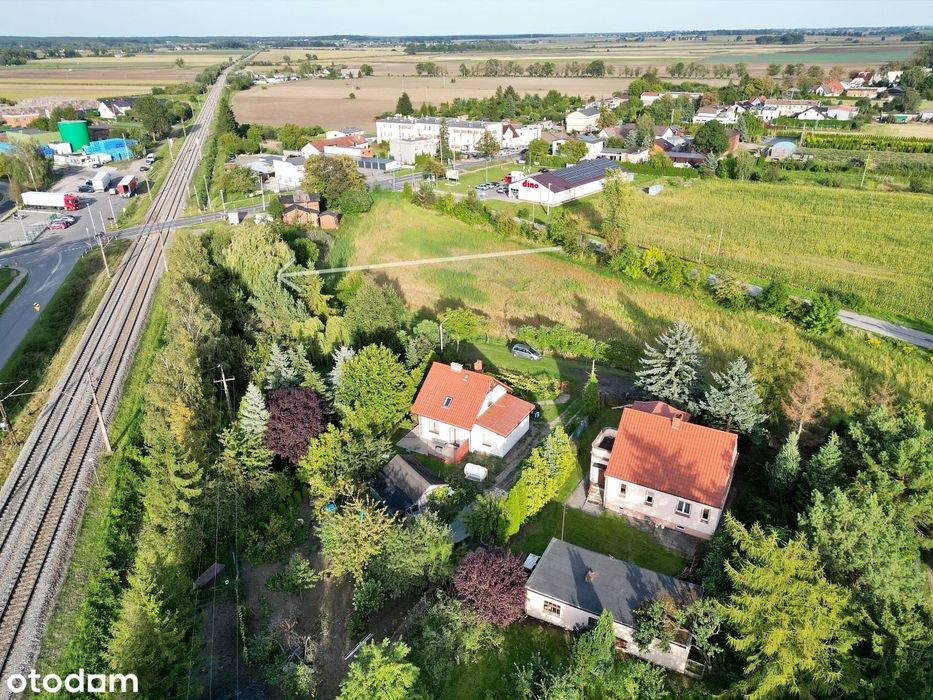 Uzbrojona działka budowlana z MPZP w Gniewkowie