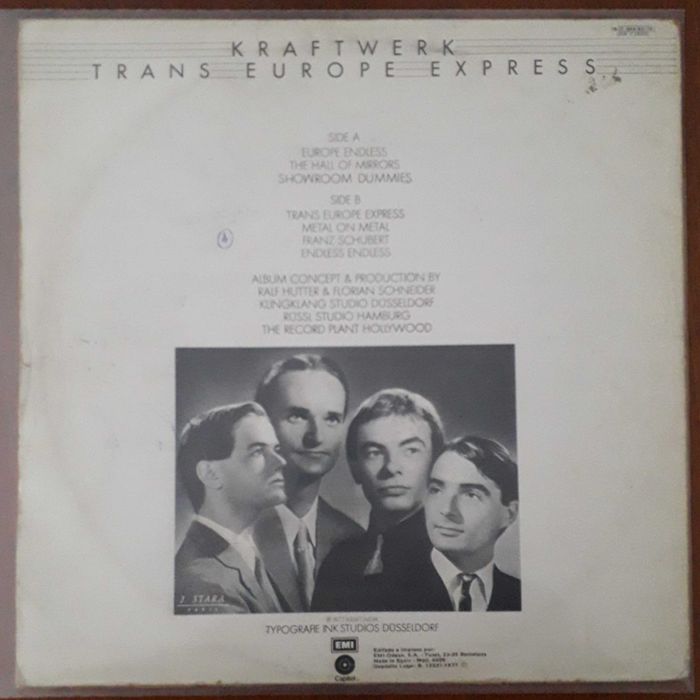 Kraftwerk disco de vinil