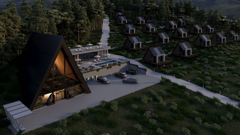 Продаж зем. діл. в Східниця під готельно котеджний комплекс інвестиція