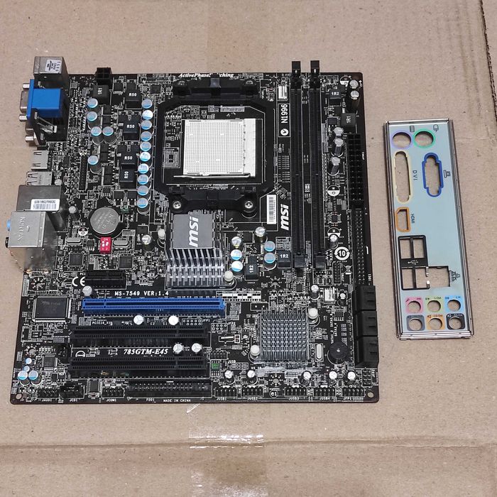 Материнская плата MSI 785GTM-E45 AM2+, 785G, PCI-Ex16