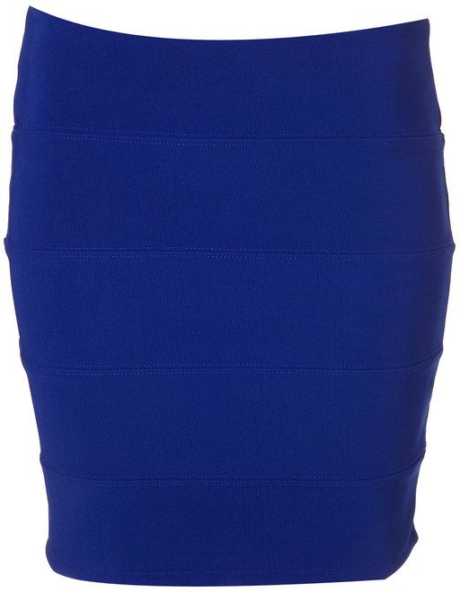 Granatowa spódnica bandażowa TopShop Bodycon Zip Zamek 36 38