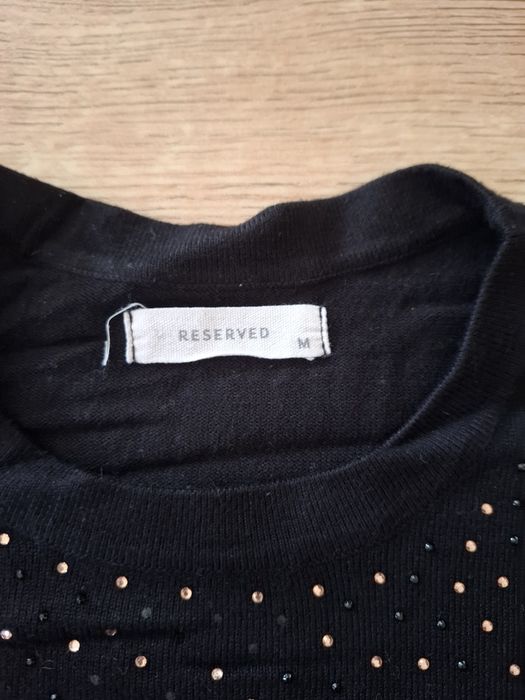 Reserved 38 M sweter czarny