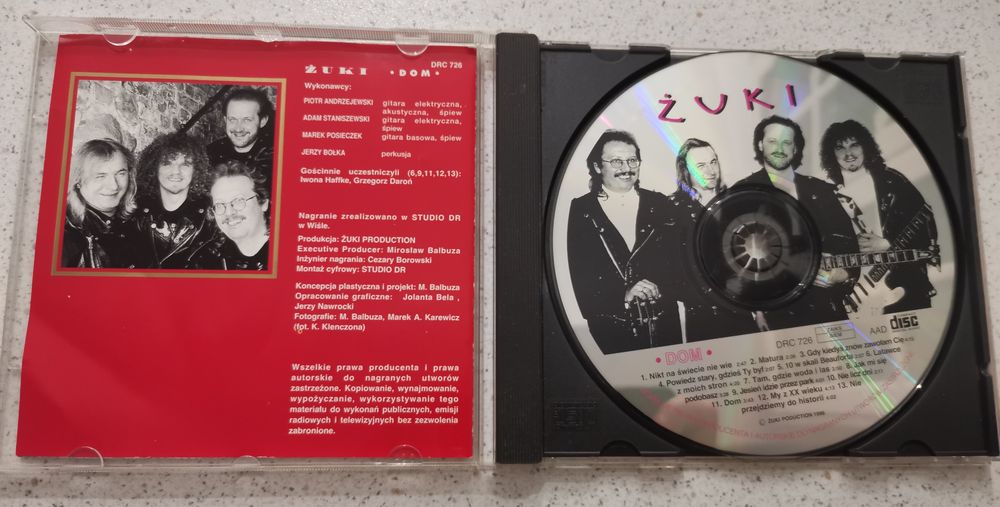 Płyta CD Żuki Dom. Piosenki Krzysztofa Klenczona