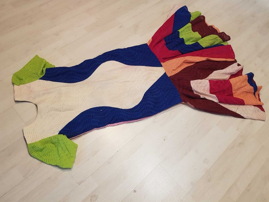 M L strój sukienka hipiska dama dworu nr 1778