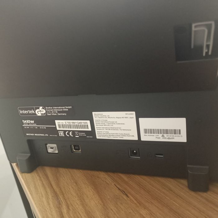 Skaner dokumentów Brother ADS-2400N