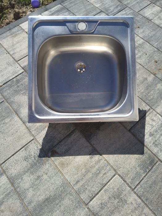 Zlew zlewozmywak stal nierdzewna 48x48 Łódź