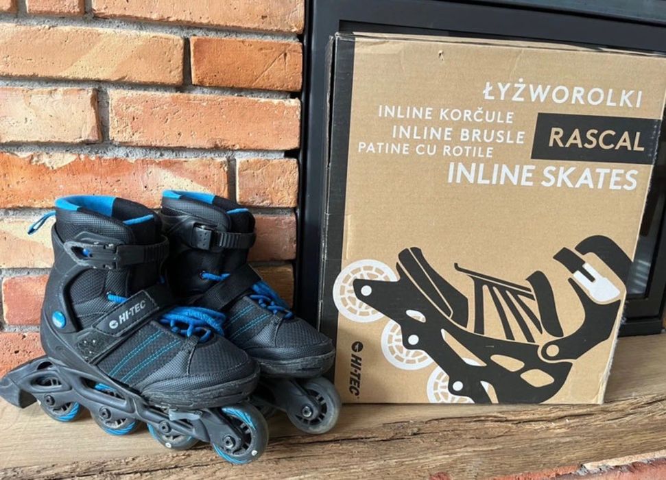 Rolki chłopięce hi-tec rascal 32-35 regulowane