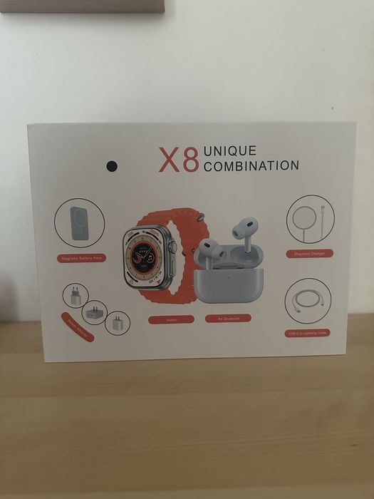 Combo X8 smartwatch powerbank