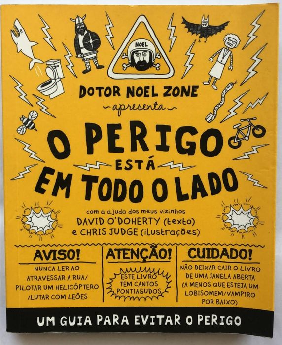 Vendo livro "O perigo está em todo o lado"