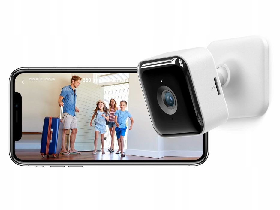 Kamera Wewnętrzna IP WiFi GNCC GC2 1080p Full HD Google Ass Alexa noc