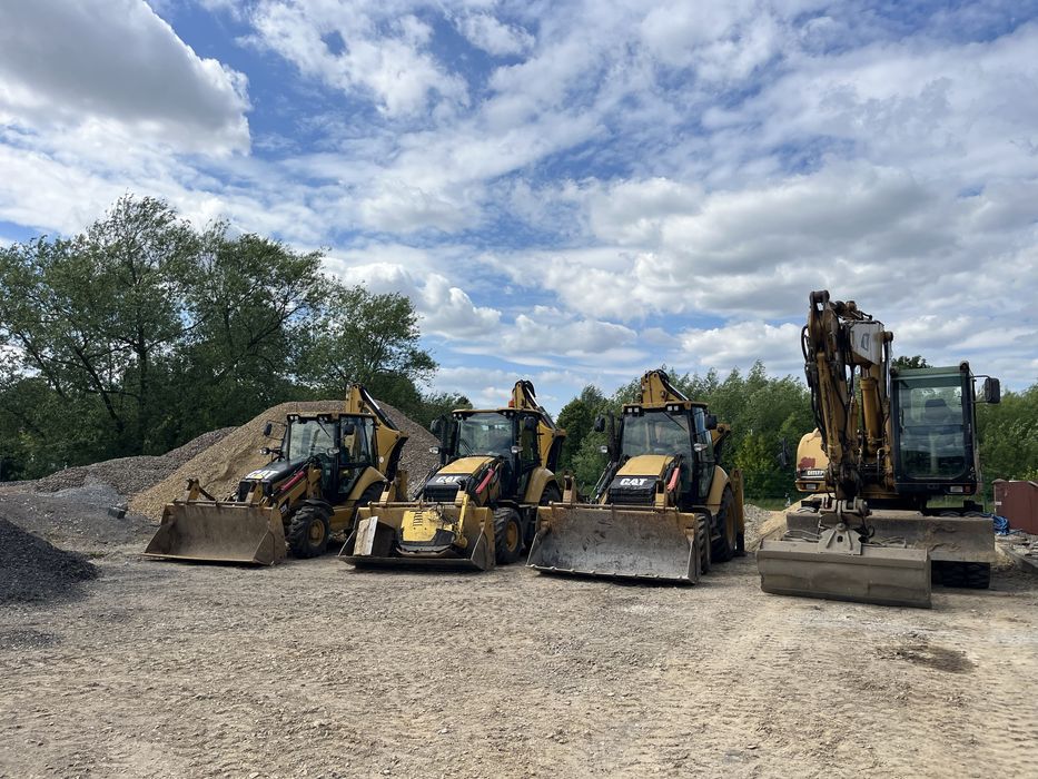 Usługi koparka koparko-ładowarka, wywrotka, wykopy kucie betonu, wywóz
