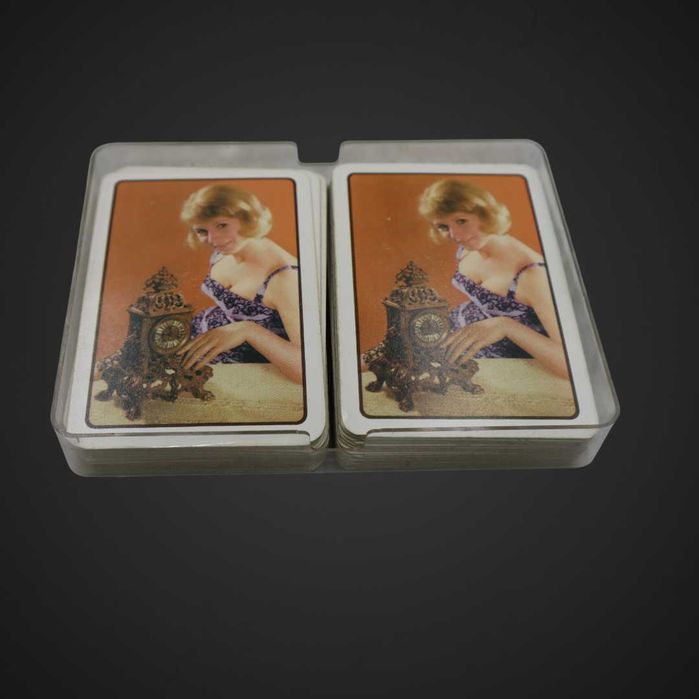 Karty do gry lata 70-te dwie talie B51/070865