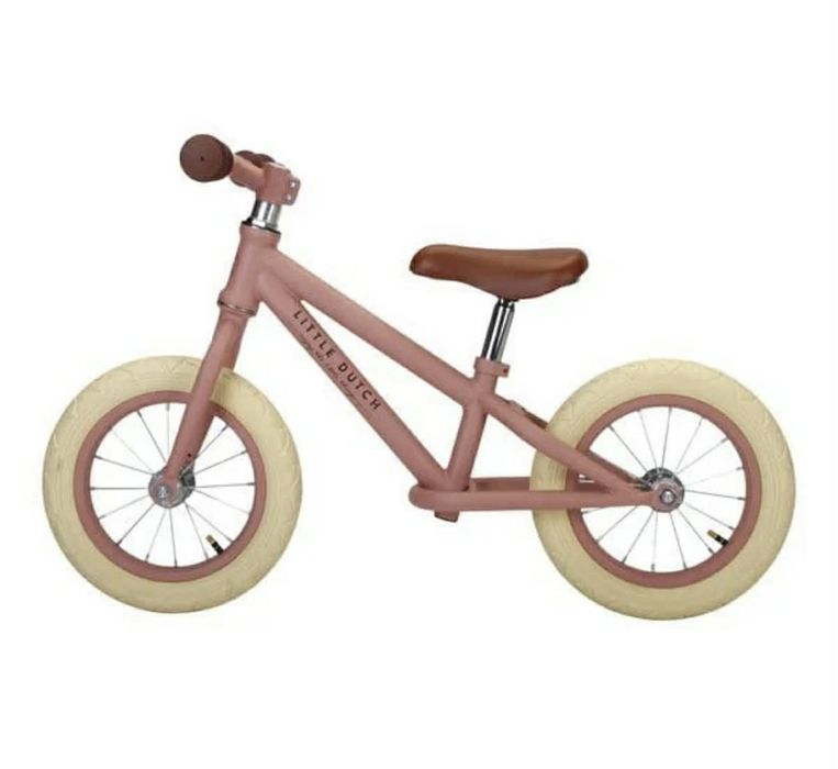 Nowy nie rozpakowany rowerek biegowy Little Dutch różowy