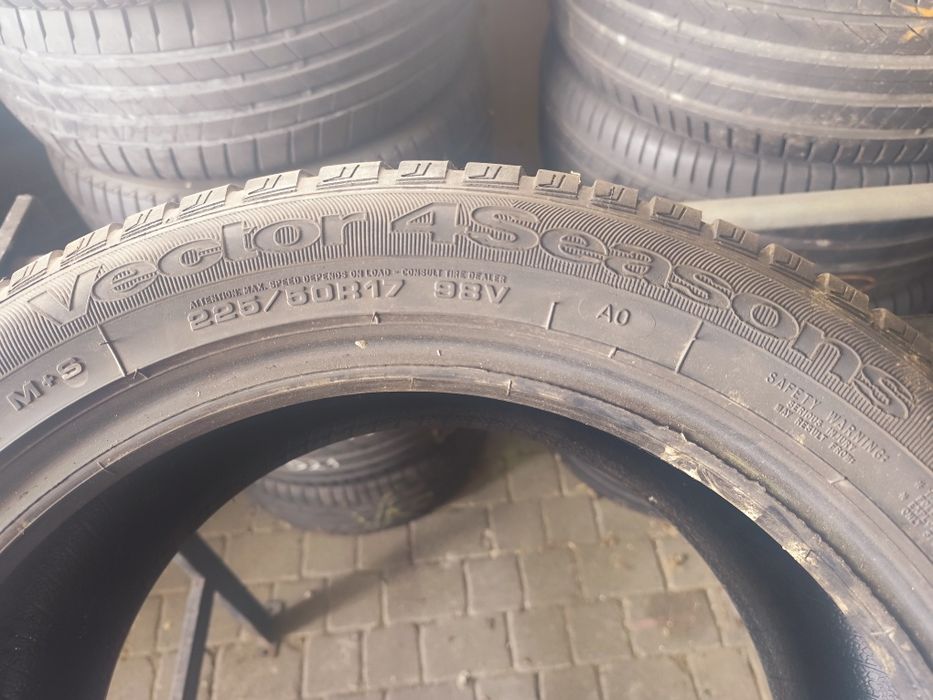 Opony wielosezonowe 2szt Goodyear Vector 4Seasons Hom AO 225/50/17 98V Dot 2123