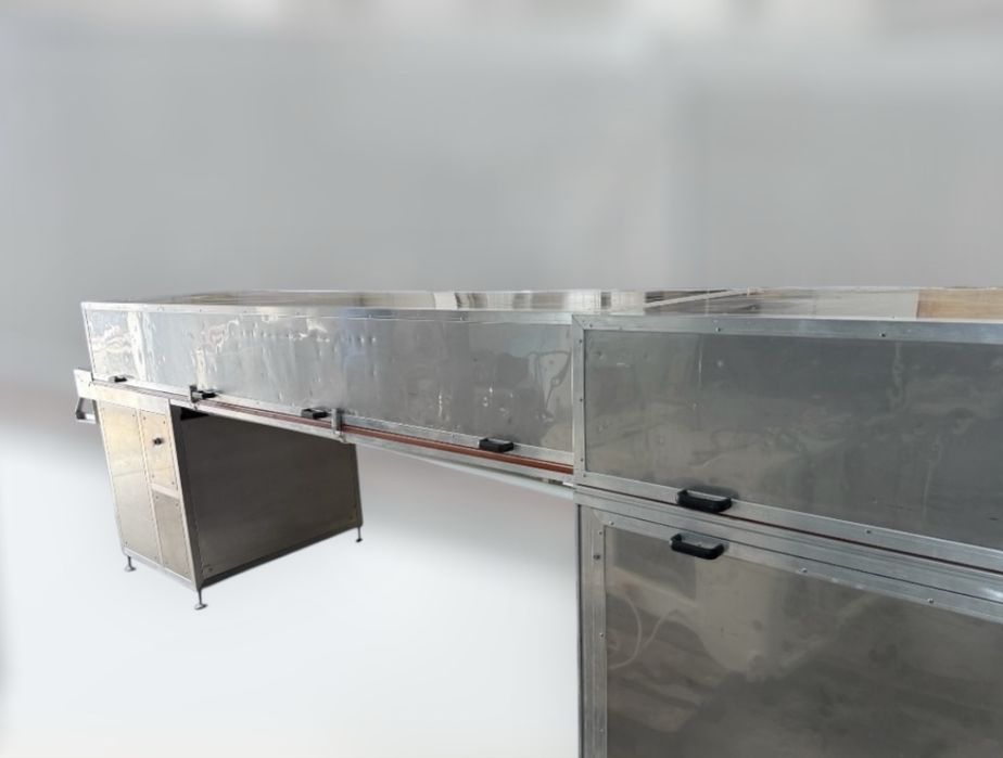 Глазурувальна лінія. Глазуровка. Глазировочная линия