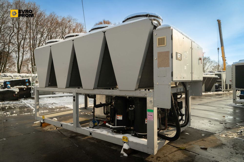 Agregat wody lodowej/Pompa ciepła Systemair SYSCROLL.330.AIR 308,3/333 kW. Nowy.