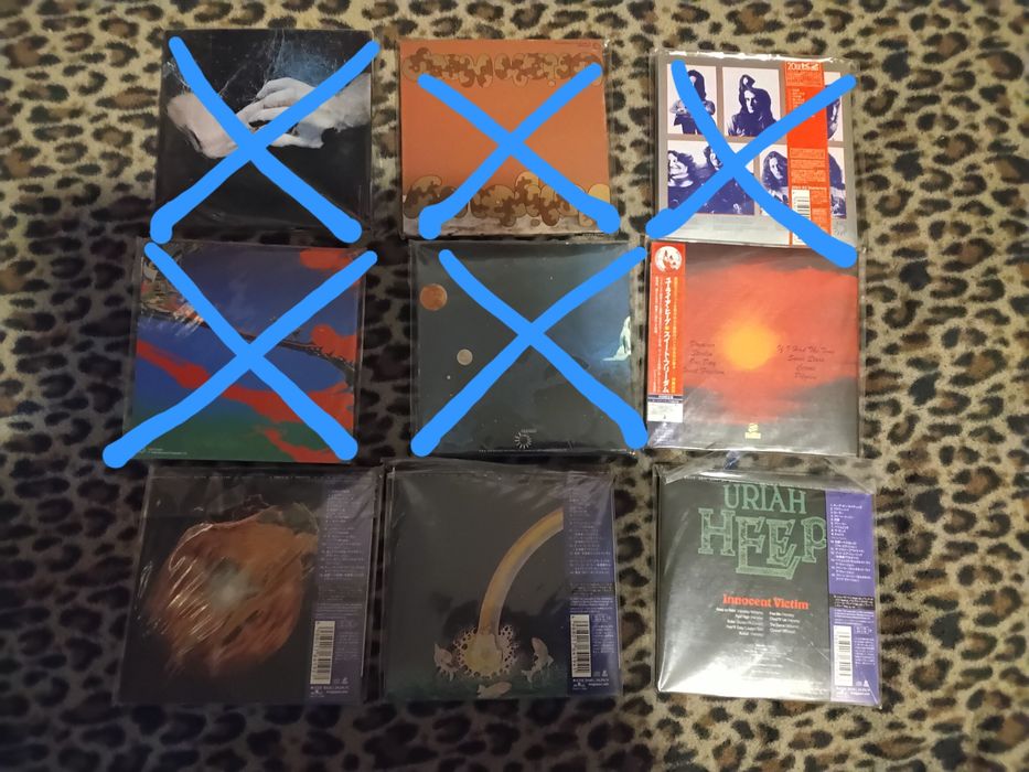 Продам cd мини винил Uriah Heep ,Sweet,Nazareth, cd George Harrison