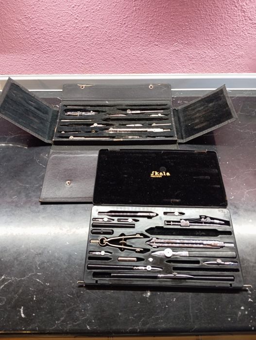 Zestawy kreślarskie cyrkle