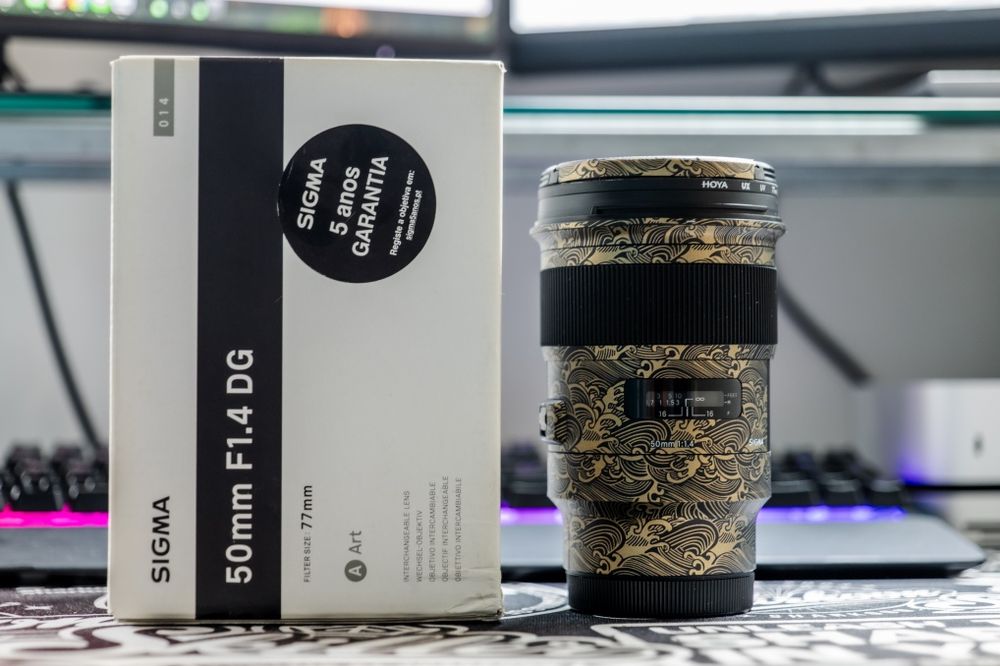 Lente Sigma Art  50mm 1.4 Dg HSM L-Mount Panasonicc