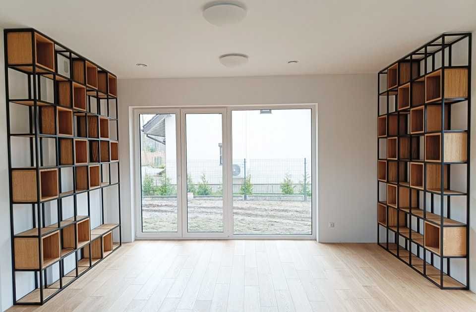 Regał loft, na wymiar.