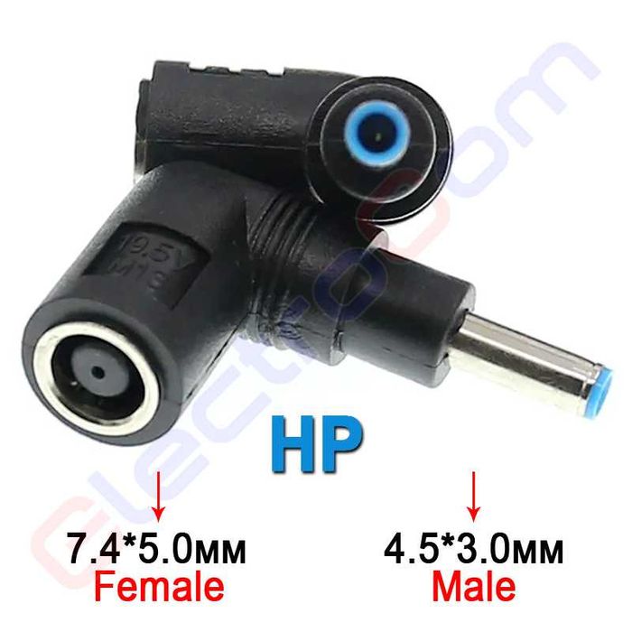 Перехідник DC з одного розміру / типу на інший, до різної електроніки