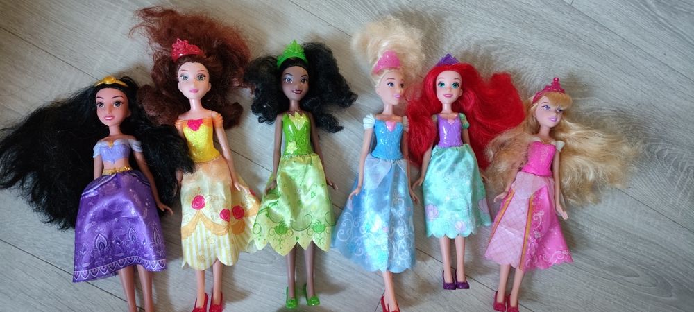 Lalki Disney Princessa 7 zestawów