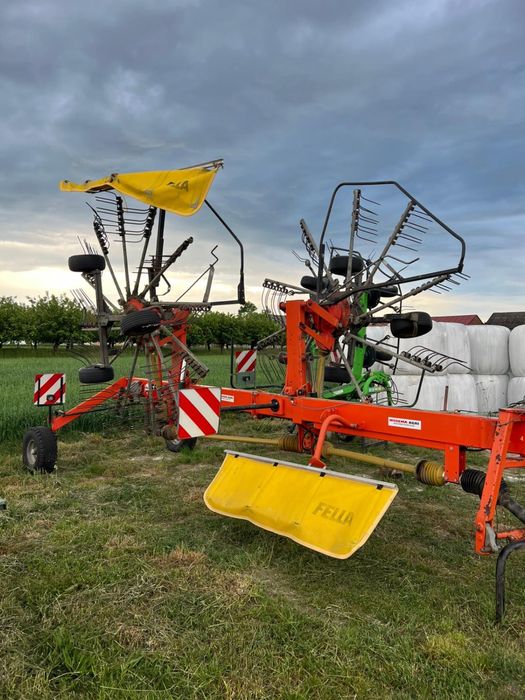 Zgrabiarka dwukaruzelowa Fella Ts 1402 Pottinger Krone Kuhn