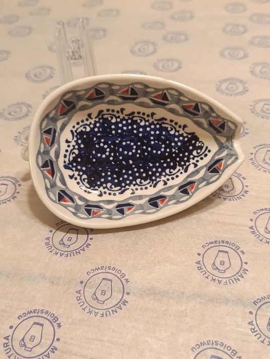 Podstawka ceramiczna pod łyżkę ceramika Bolesławiec