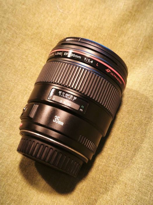 Objetiva Canon EF 35mm 1.4 L