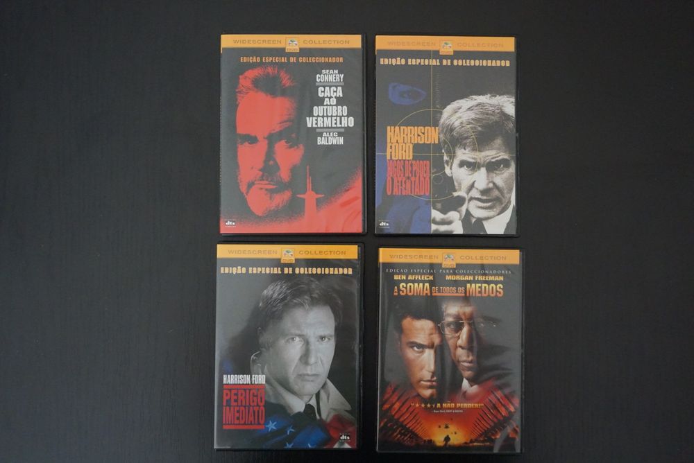 Coleção DVD Jack Ryan. Portes incluídos.