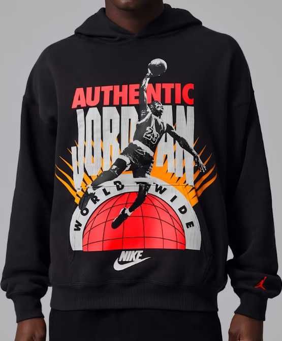 bluza meska Nike Air Jordan Brooklyn Fleece Men's Pullover Hoodie r. SMALL S