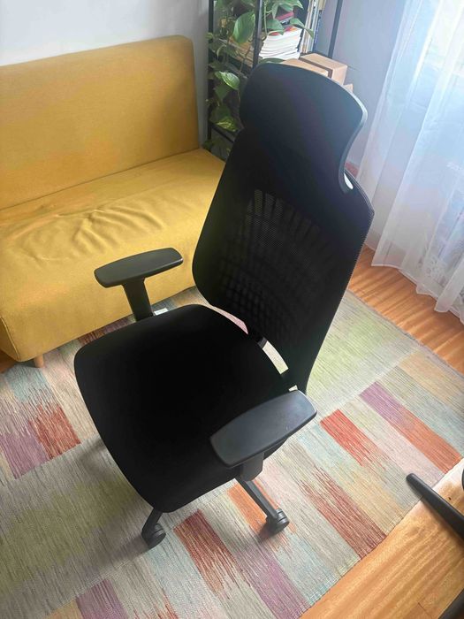 Cadeira de escritório Vinsetto ergonómica - Como nova - Apoios reguláveis