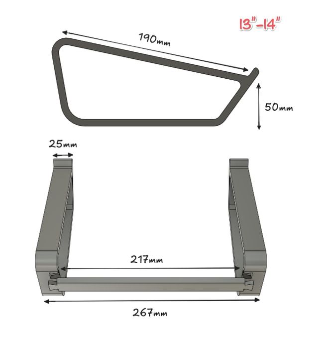 Підставка під ноутбук 13"-14", 15"-16"