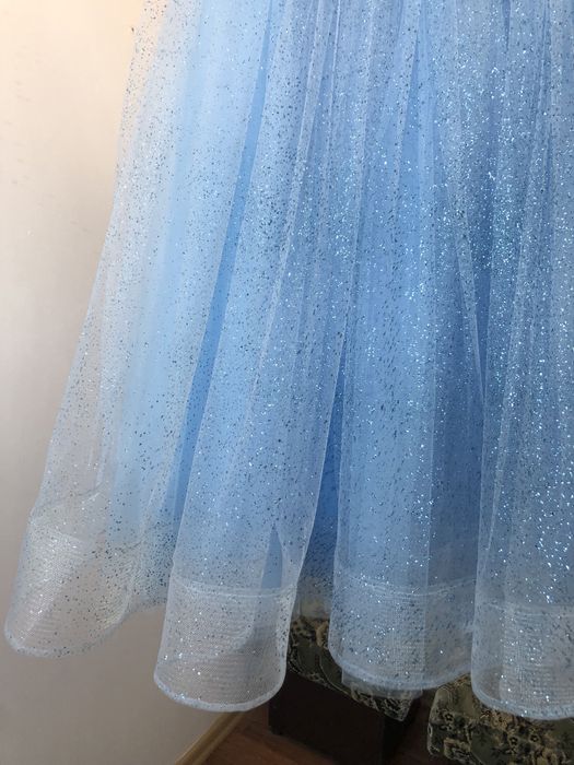 Сукня Принцеси Ельза новорічна пишна Сніжинка Зима Заметіль Фея